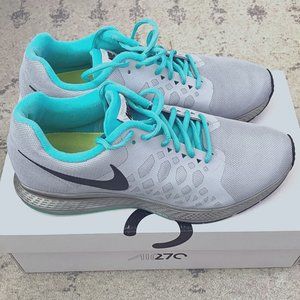 Nike Zoom Men's 9 Running Shoe Grey/Aqua Style